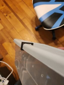 Sterilite Lid lock.step 3d model