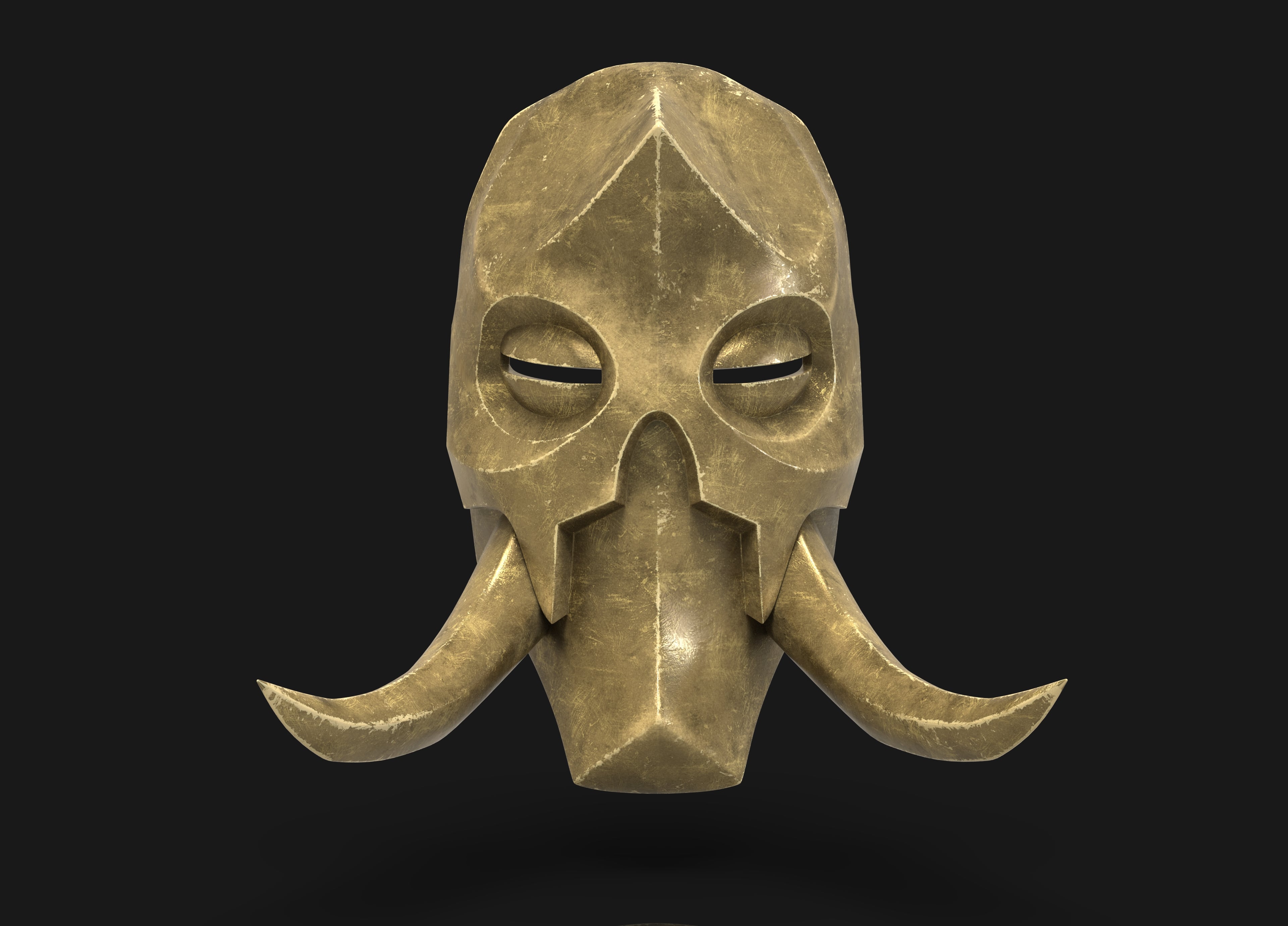 Skyrim Dragon Priest Mask 2 3d model