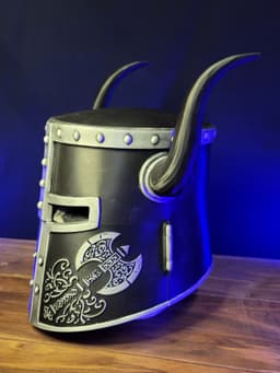 The Horned Helmet Customizable 3d model