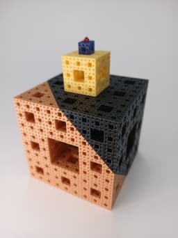 Menger Sponge - Easy to Print 3d model