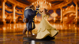 Beauty and the Beast Figurine - Romantic Collectible 3d model