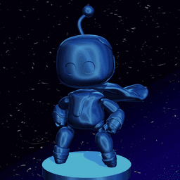 Astro from Astro Bot / Astro's PlayRoom ( 3MF Multicolor Files For AMS included ) | Play Station 5 3d model