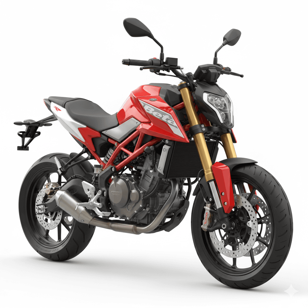 Beta RR125 Enduro Dirt Motorcycle 3d model