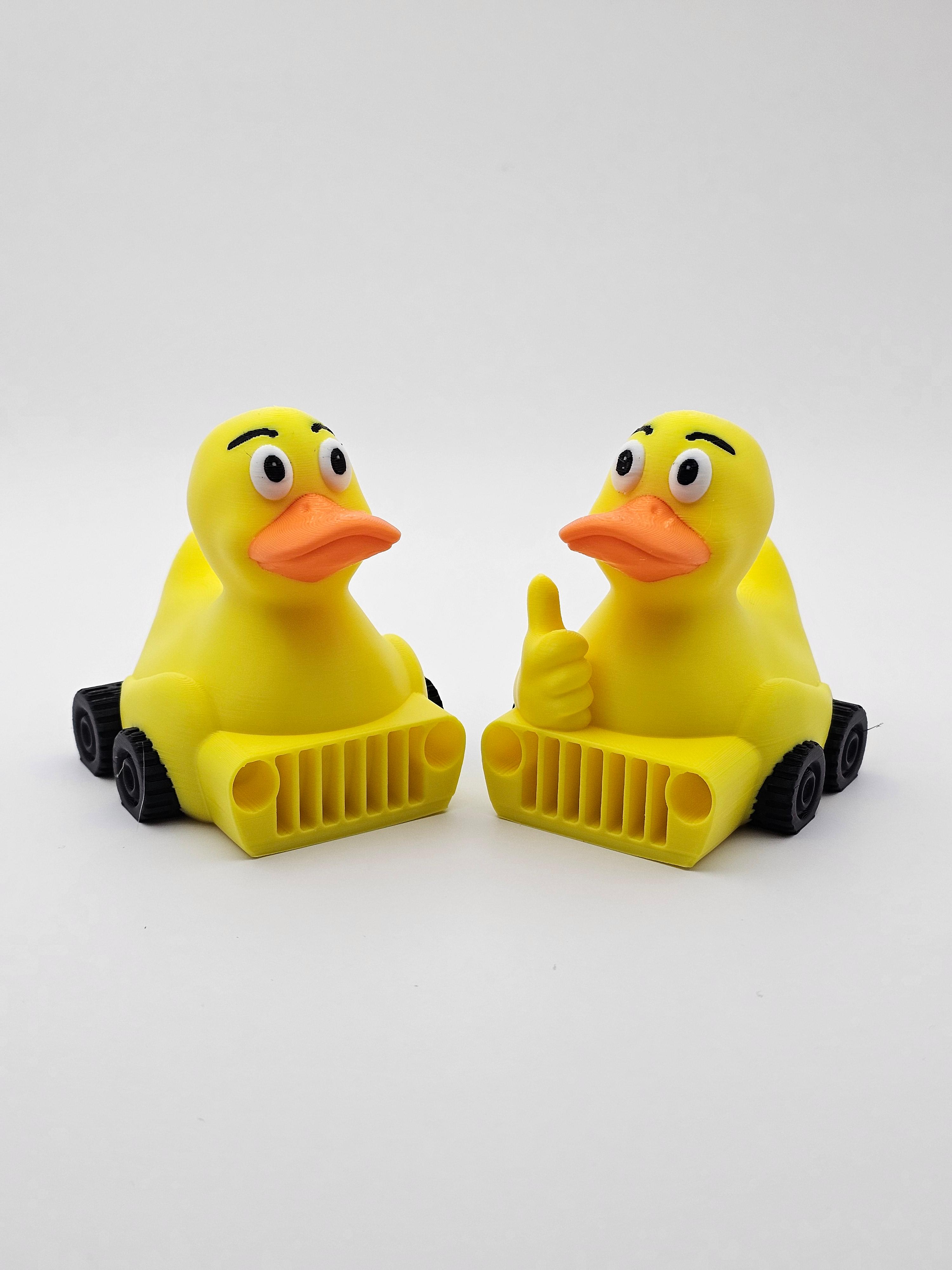 Rubber Duck Jeep Nice Set / 3MF Included / No Supports 3d model