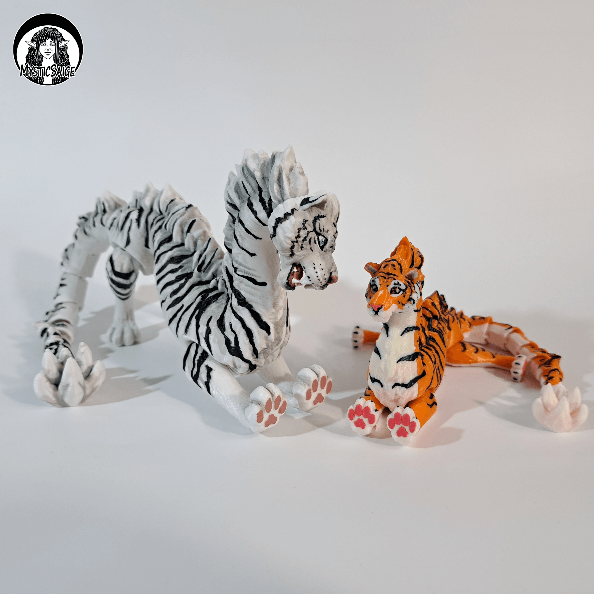 Tiger Dragon 3d model