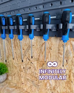 Cargo Connect: Gripper - Modular Wall Holder 3d model