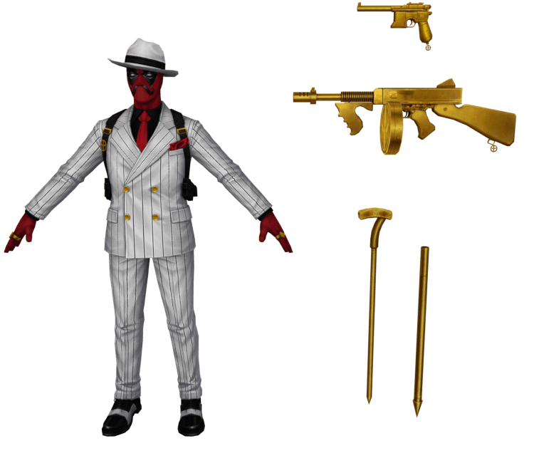 Deadpool 3d model