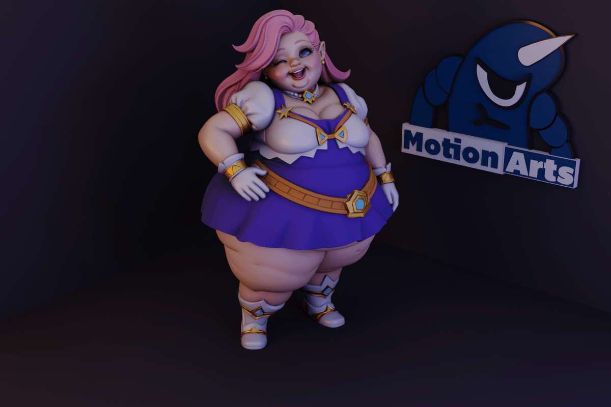 Personagem feminina .stl 3d model