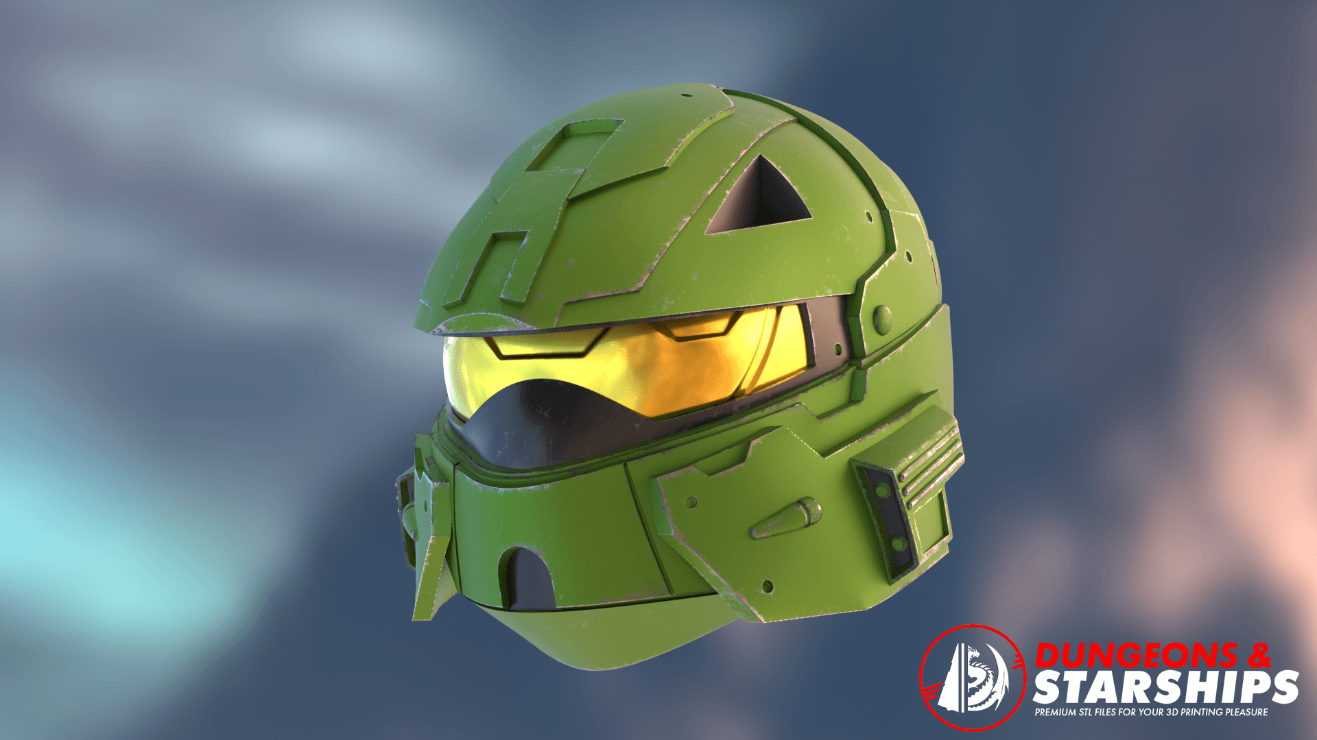 Rogue Helmet - Halo 3 3d model