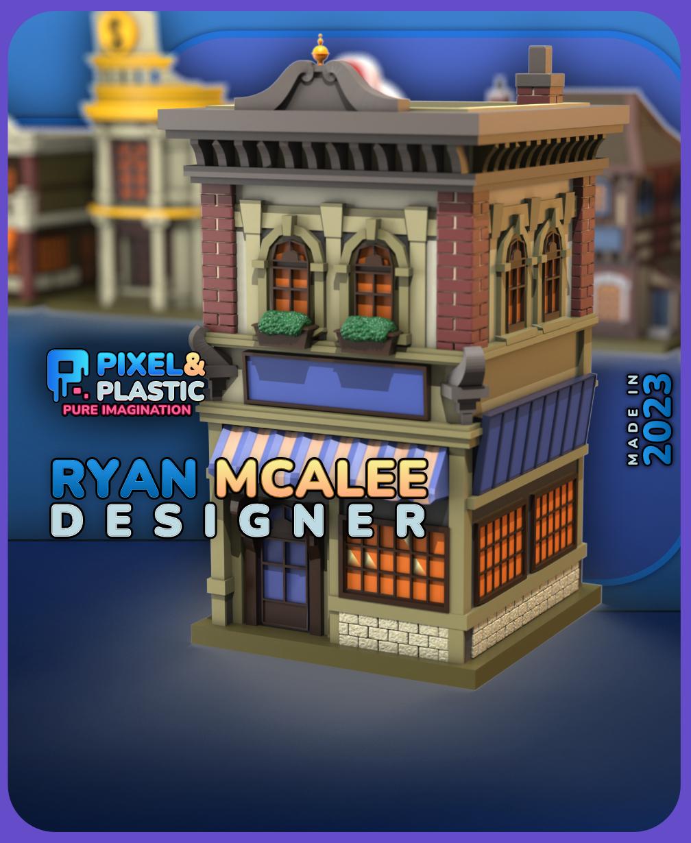 General Store - Christmas Village 3d model