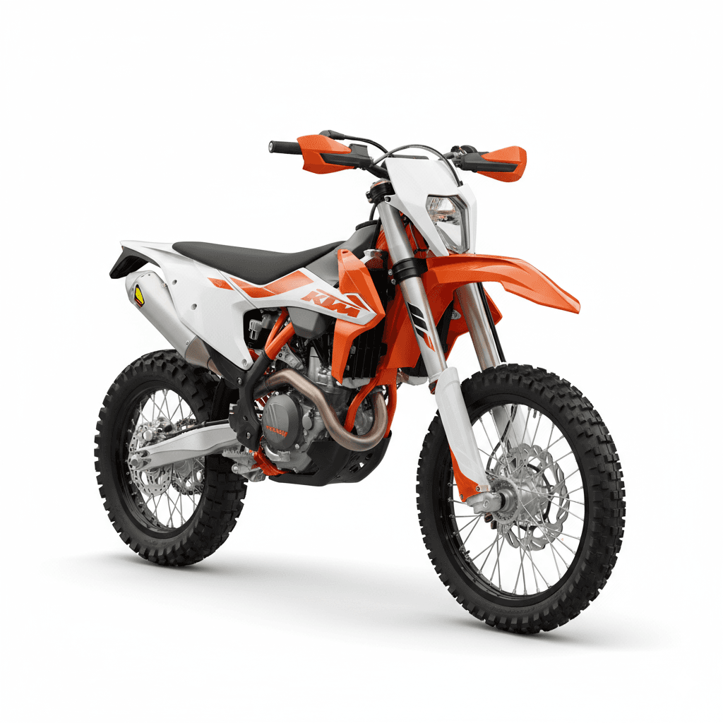 KTM 350 EXC F Dirt Bike 3d model
