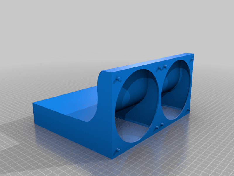 window ventilation fan duct 3d model
