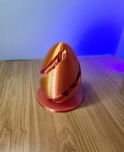 Egg Pencil Holder Desk Organizer 3d model
