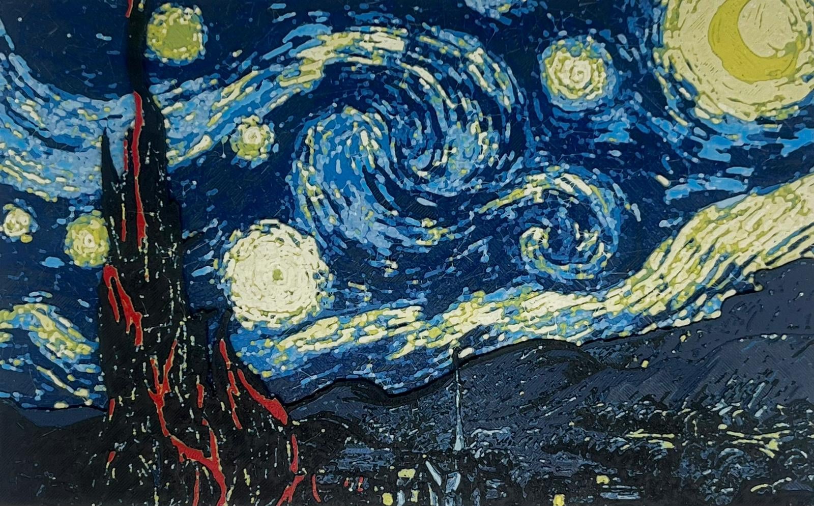 The Starry Night 3d model