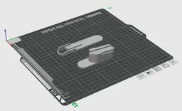 Adhesive Wall Hook 3d model