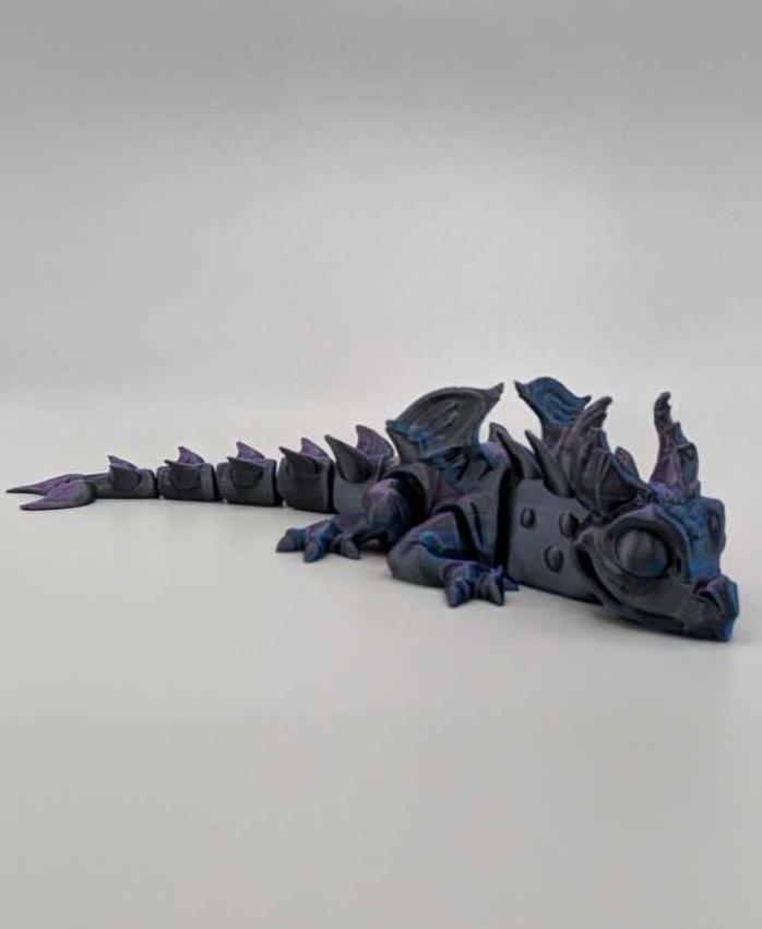 Articulated Cute Dragon 3d model