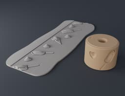 Texture Rollers – Sand Patterns 3d model