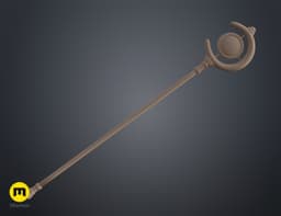 Frieren staff – Beyond Journey’s End 3d model