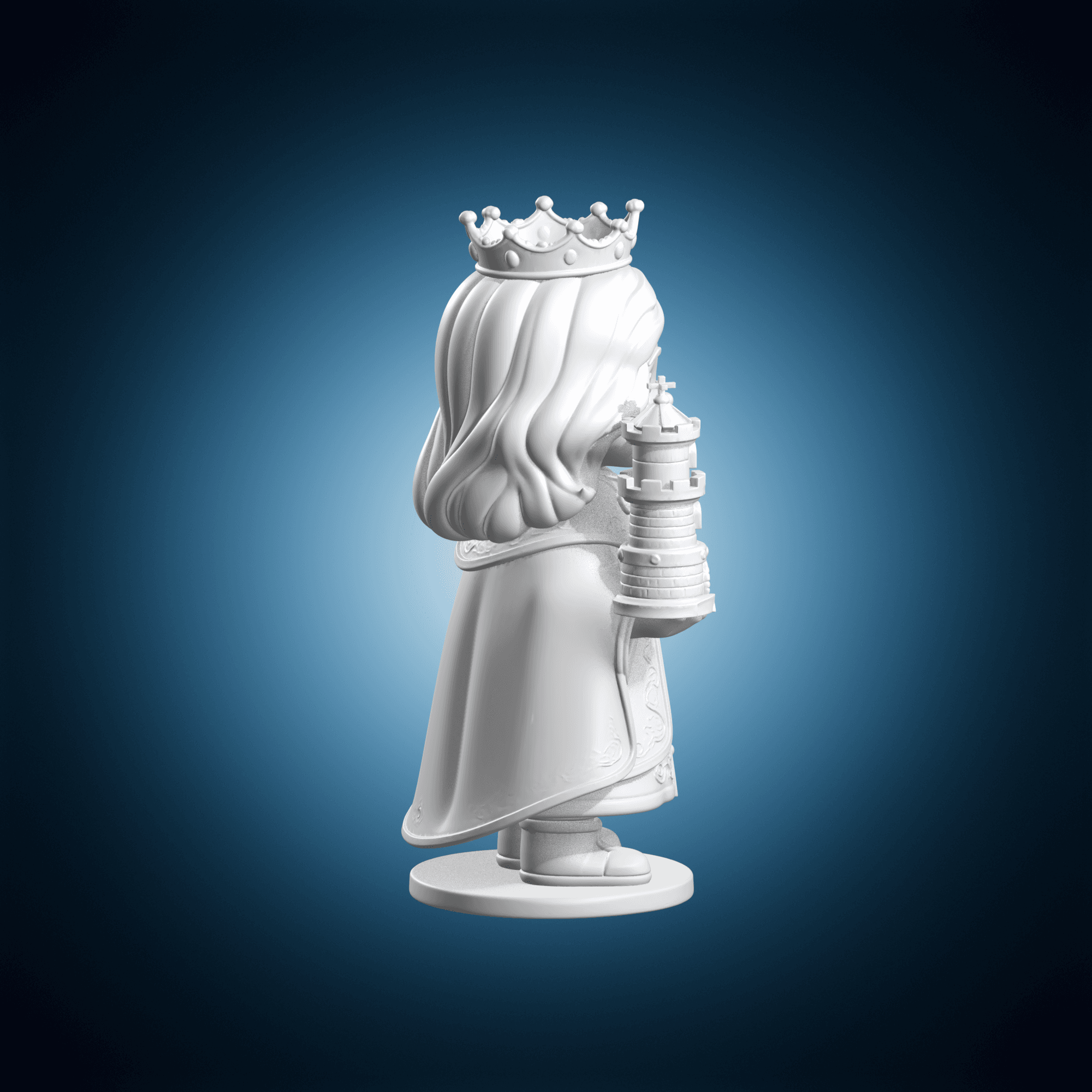 Saint Barbara 3d model
