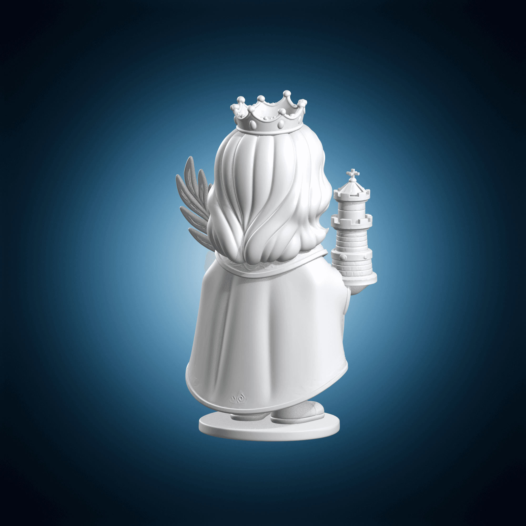 Saint Barbara 3d model