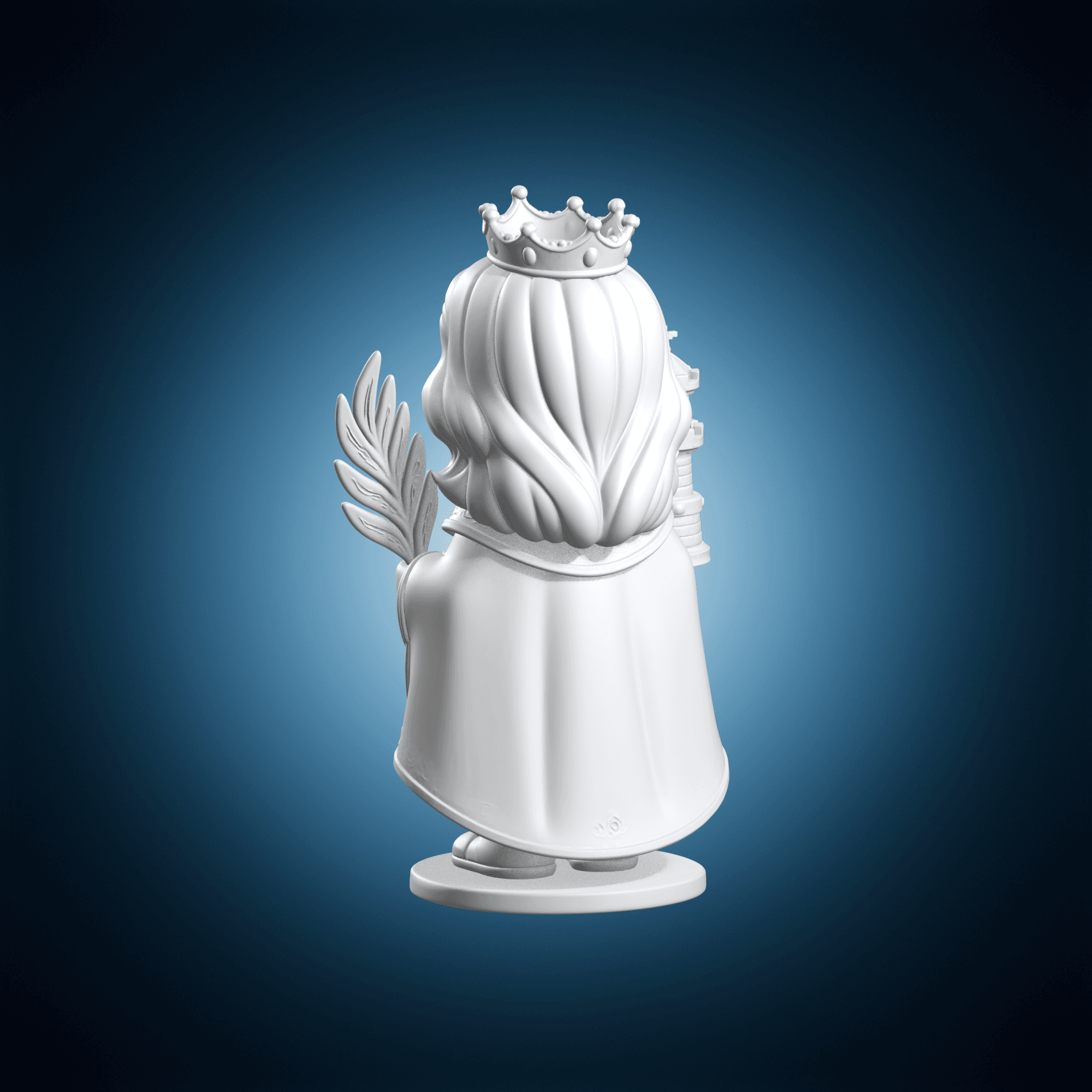 Saint Barbara 3d model