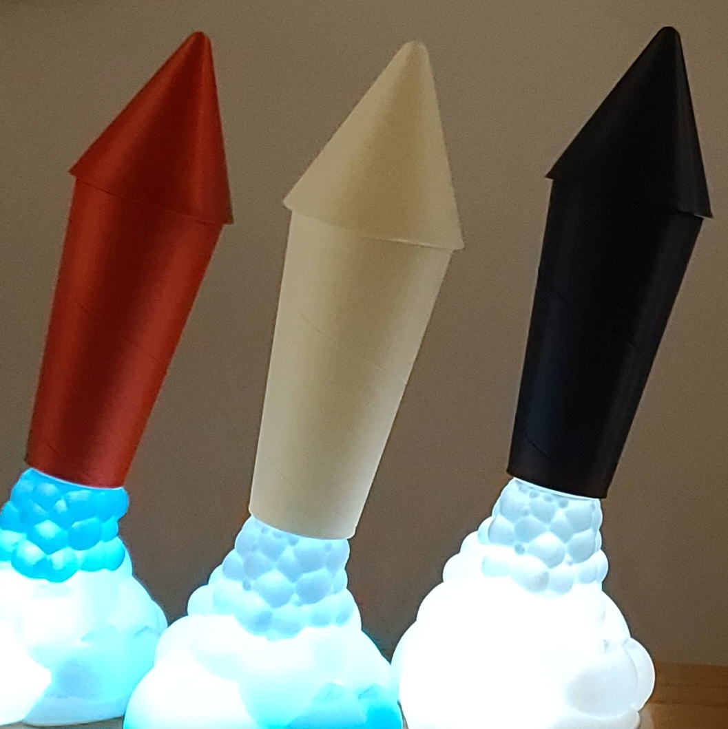 Fireworks! - Lighted Indoor/Outdoor Art Sculpture 3d model