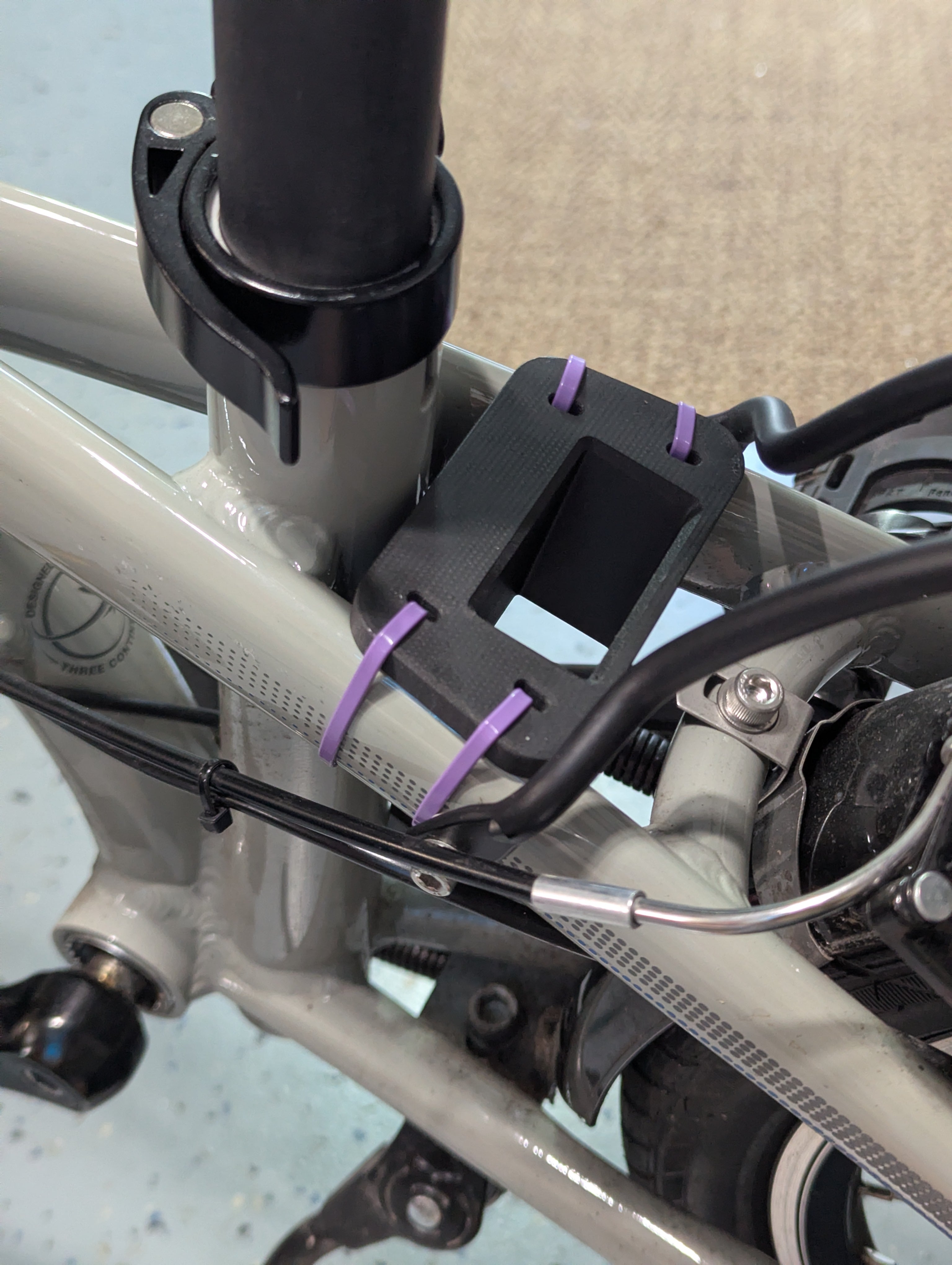 Abus Folding Lock Bike Frame Mount (Tern Link/D7i) 3d model