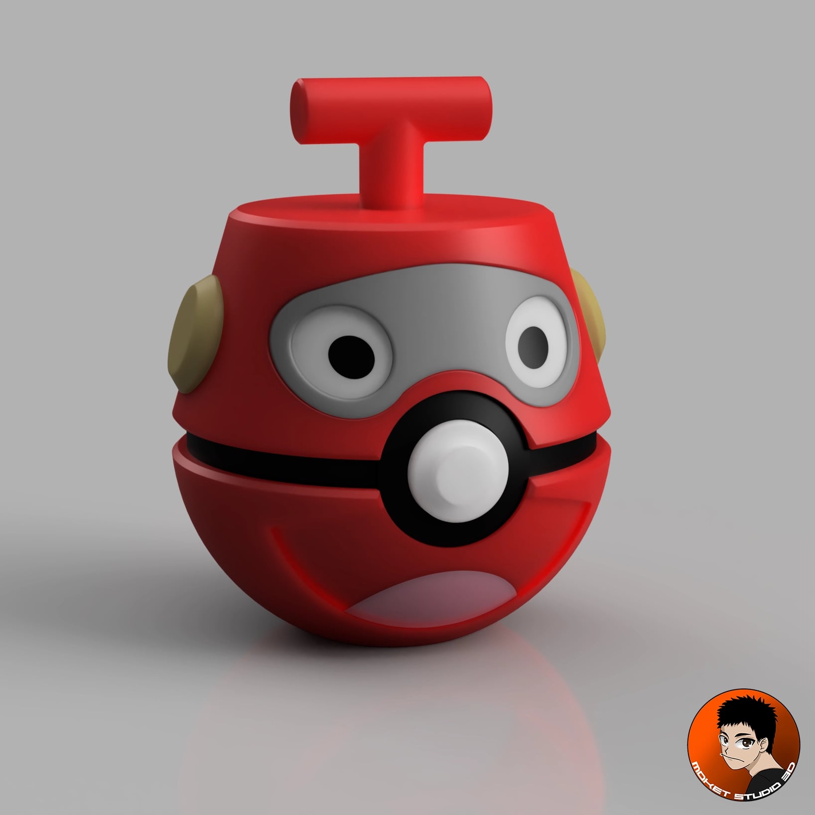 Nono Pokeball 3d model