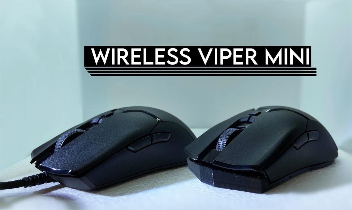 Wireless Razer Viper Mini G305 Mod Baseplate No Soldering 3d model