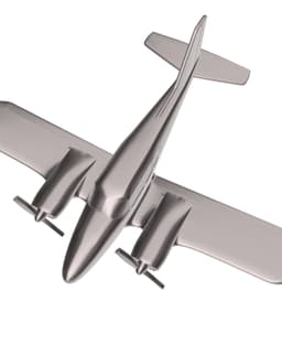 Piper PA-23-250 Aztec 3d model
