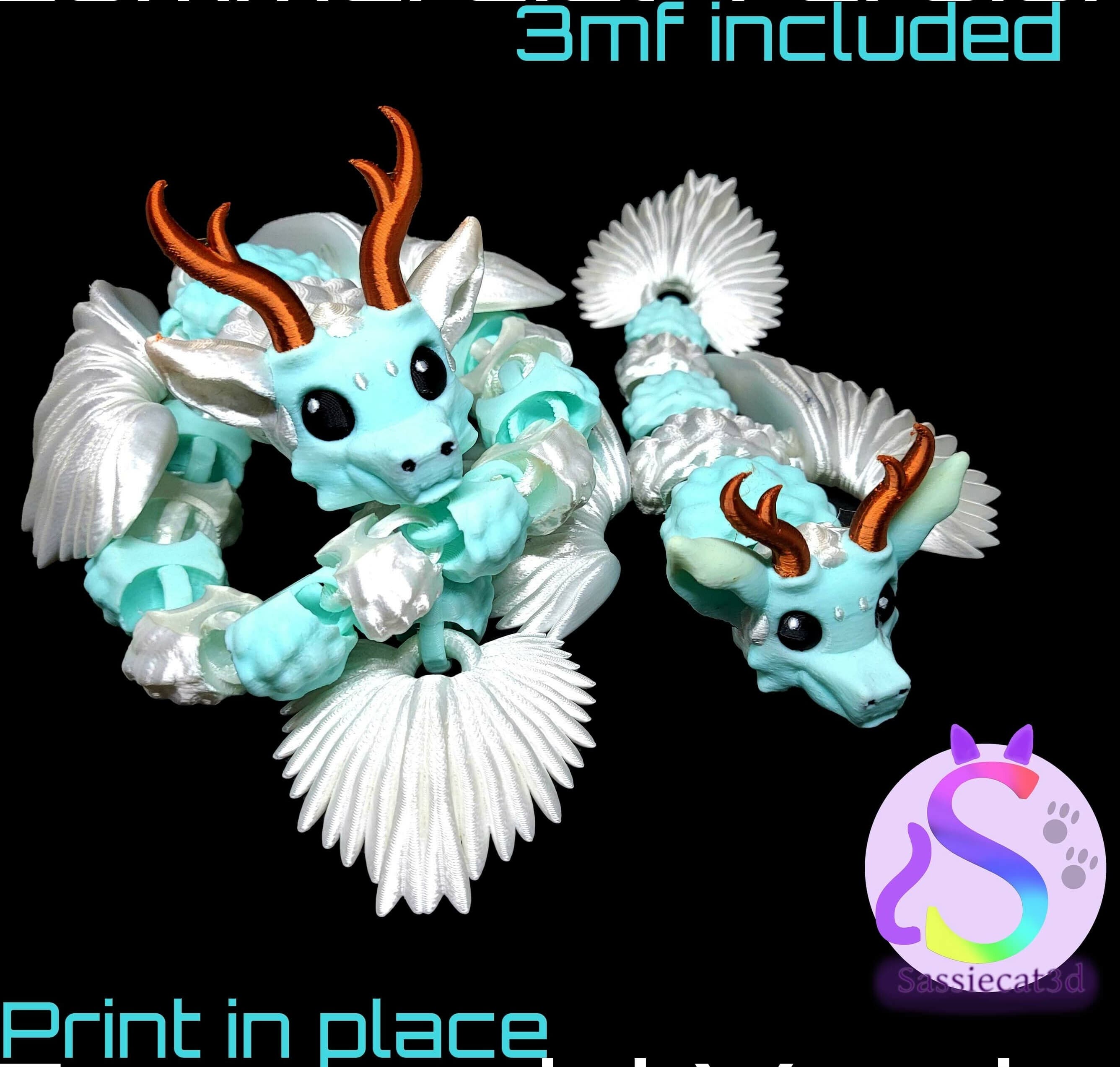 Destiny the Antlerdragon *Commercial Version* 3d model
