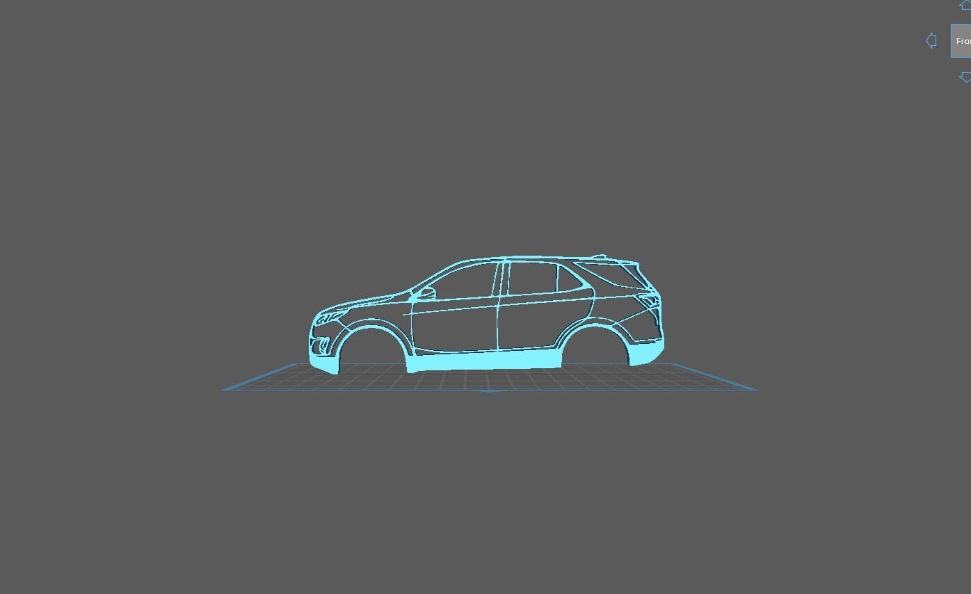 Chevrolet - Equinox 2018 Wall Art 3d model