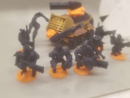 FHW: Laxoit Trooper Carrier Pumpkin with turrets kit 3d model