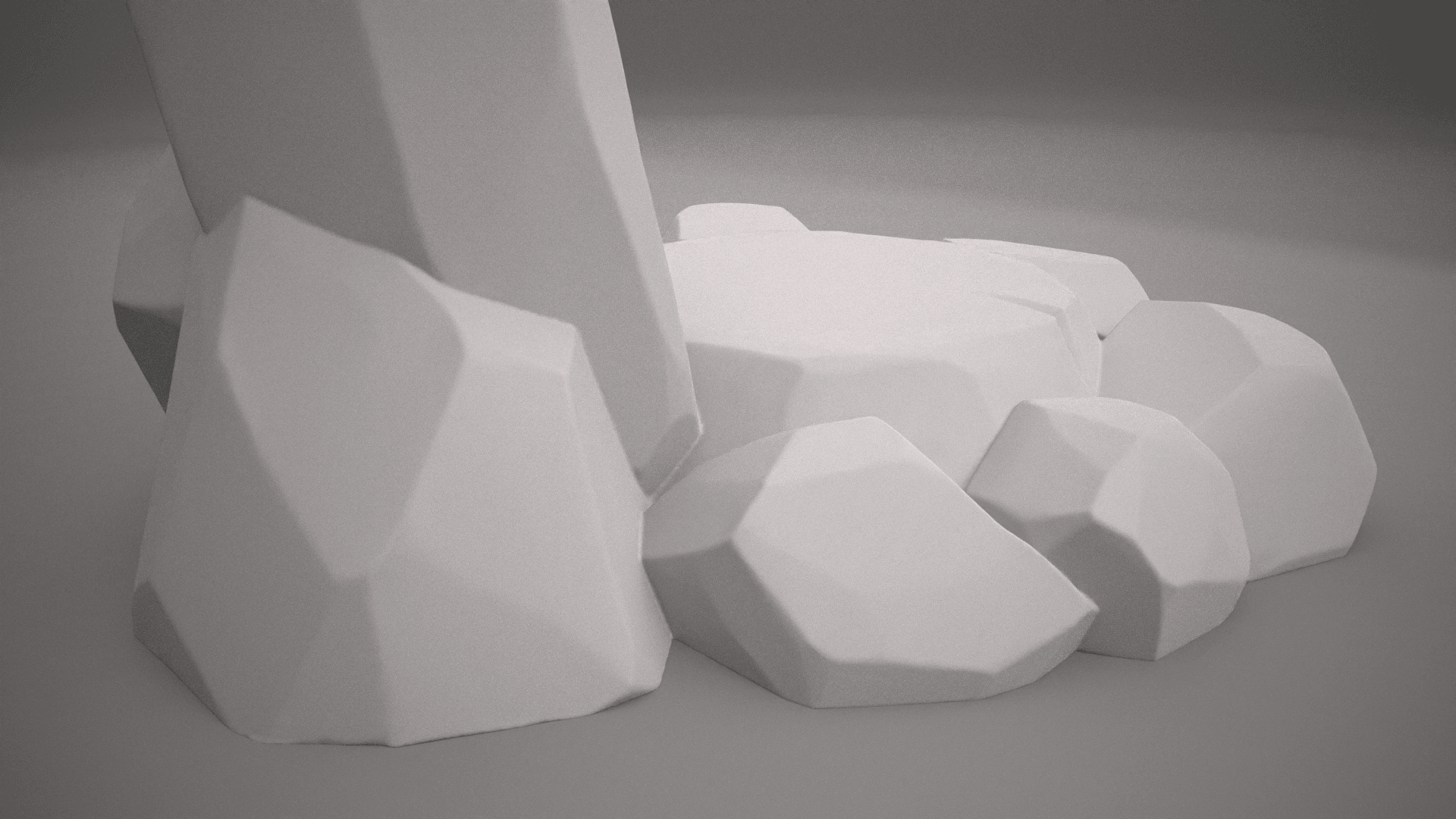 Rock Pedestal | 3D Printable Base 3d model