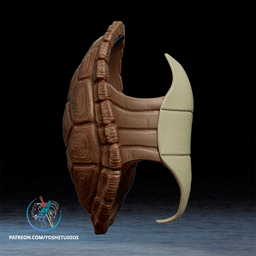 Ninja Turtle Shell 3D Printer STL File 3d model