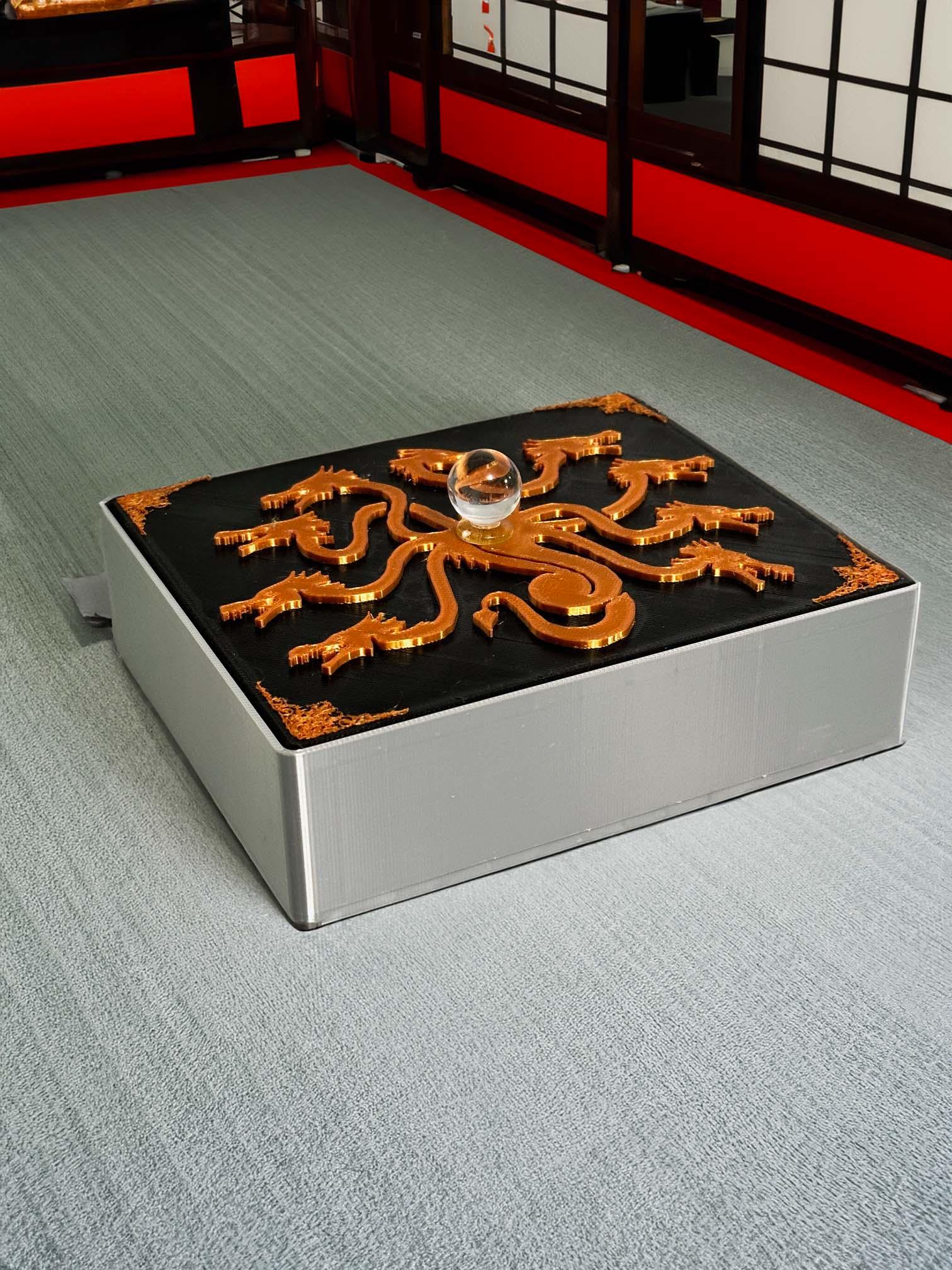 Nine Dragon Gift/Storage Box 3d model