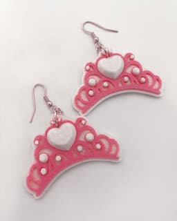Wicked Earrings 3d model