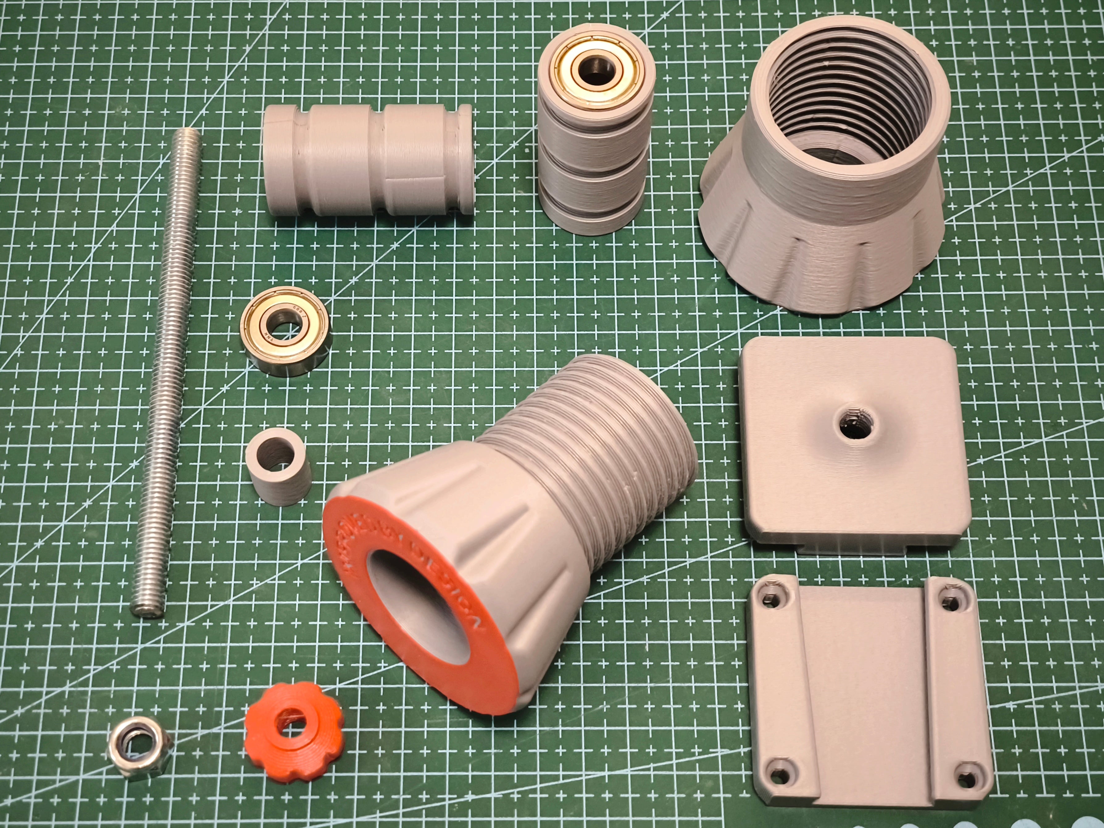 Just Another Universal Spool Holder (wall-mount bracket addon) 3d model