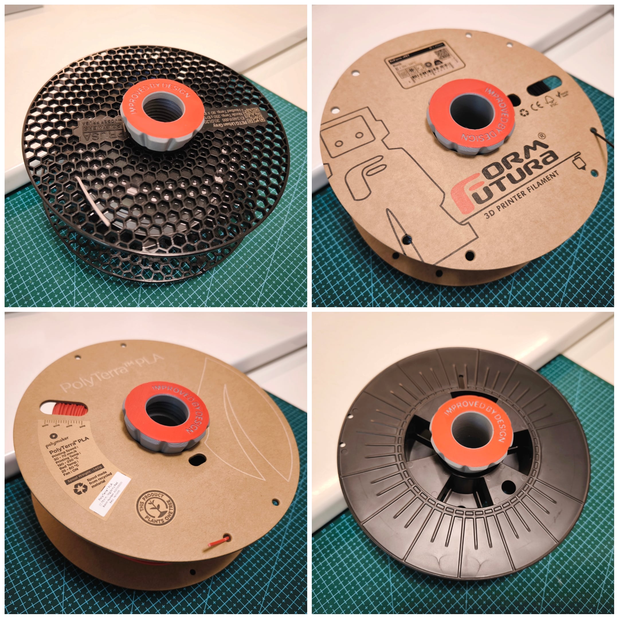 Just Another Universal Spool Holder (wall-mount bracket addon) 3d model