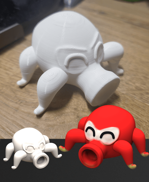 Baby Octorok (no support-easy print) 3d model