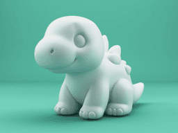 Cute Dinosaur Pack 3d model