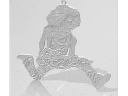 Flyin' Eddie Van Halen Ornament 3d model