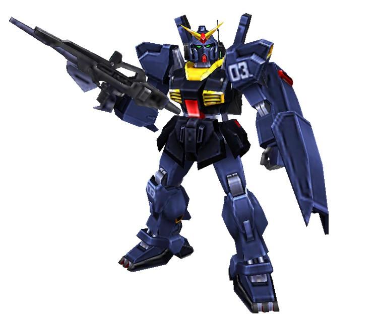RX-178 Gundam Mk-II Titans 3d model