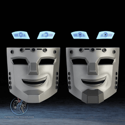 BumbleBee One Helmet 3D Printer STL File 3d model