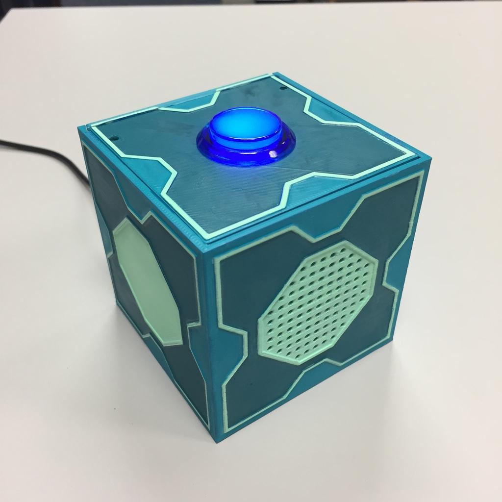 Meeseeks Box - Google AIY Voice for the Pi Zero W 3d model