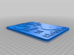 Magnetic Grinch hand Christmas Countdown board 3d model