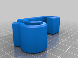 Christmas Light Railing Clip 3d model