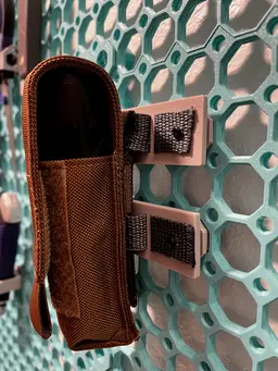 Multiboard MOLLE - 2 Column PALS Plate 3d model