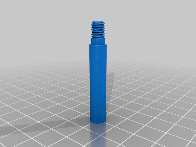 Threaded Rod for Kitchen Sink 3d model
