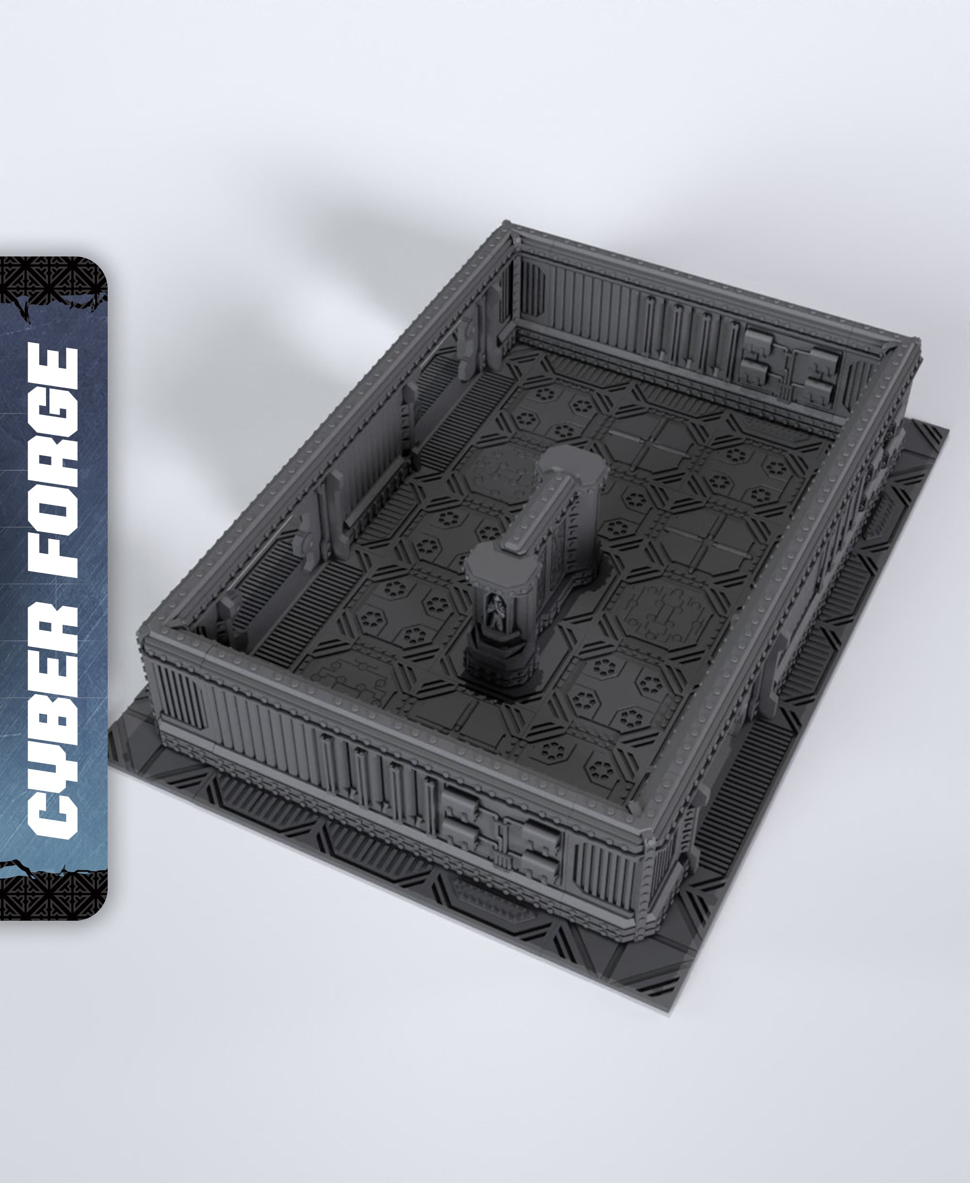 Hells Kitchen Terrain - With Free Cyberpunk - Sci-Fi Gift Ideas for RPG and Wargamers 3d model